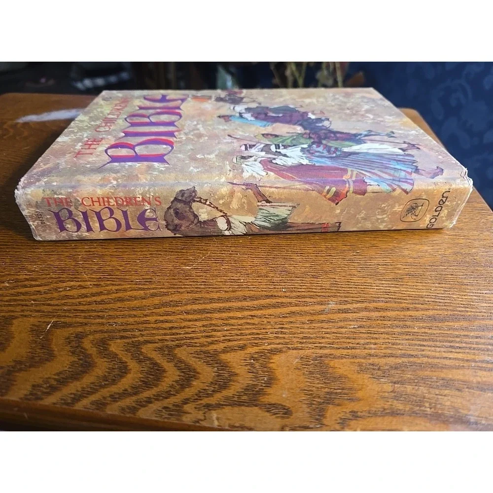 The Children's Bible Golden Press Illustrated Stories Vtg 1965‎ Hardcover Used